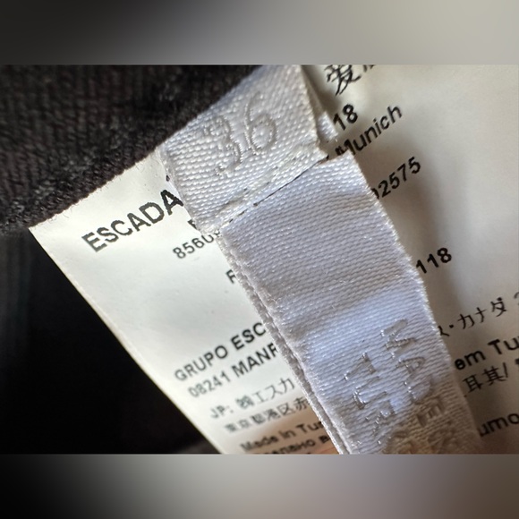 Escada Sport Black Denim Pants - Picture 6 of 12